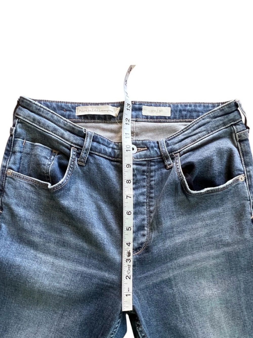 Anthropologie Pilcro and the Letterpress Sequined Flared Jeans Size 30 - Picture 6 of 13